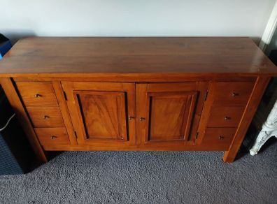 Solid Teak Sideboard