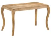 Dining Table 118x60x76 cm Solid Mango Wood
