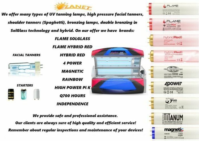 Sunbed Megasun Tower Space 2000