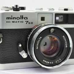 Minolta Hi-matic 7 S II Rangefinder Camera,recent Full Service - Film Tested