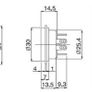 Belton 8 Pin Octal Tube Socket, Micalex, Solder Lugs Image 2