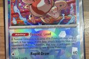 Pokemon Prismatic Evolutions Seaking #021 Pokeball
