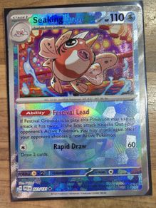 Pokemon Prismatic Evolutions Seaking #021 Pokeball