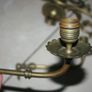 Two Pairs of  Vintage, French, brass wall or piano candle holders L-7,4" Image 9