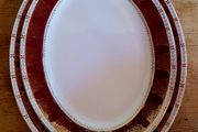 Antique meat platters