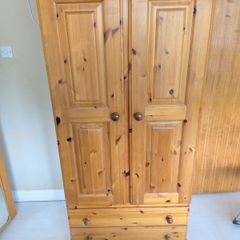 Pine wardrobe