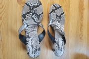 Sandals Snakeskin Size 6