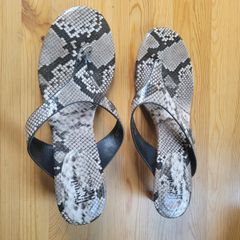 Sandals Snakeskin Size 6