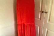 H&amp;M lyocell coral sundress size 14