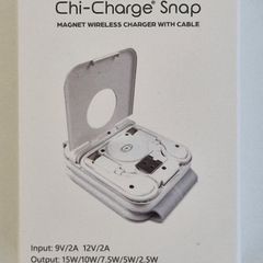 Chi-Charge Snap Magnetic Wireless Charger Like New