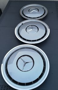 Hubcaps  wheel covers trims mercedes vintage 15"