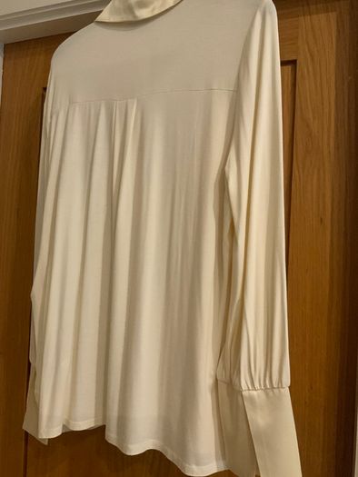 Marella silk cream shirt