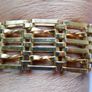 Vintage Gold Plated Gate Link Bracelet length 8,5" Image 2