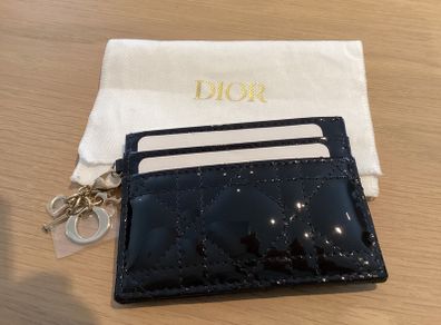 Dior Patent Card Holder