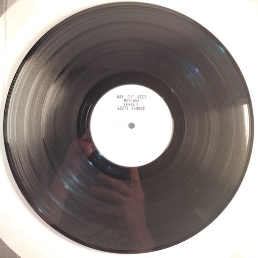 Way Out West - Montana! - Ferra Firma Records - Dj Promo Copy! White Label - W.o.w. House Banger! Mid 90s Sides Dublin Classic!