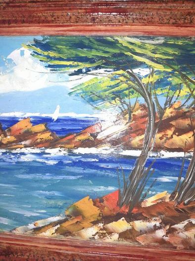 Lovely small oil painting