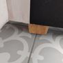 Pink Single Bed frame (fabric) Image 4