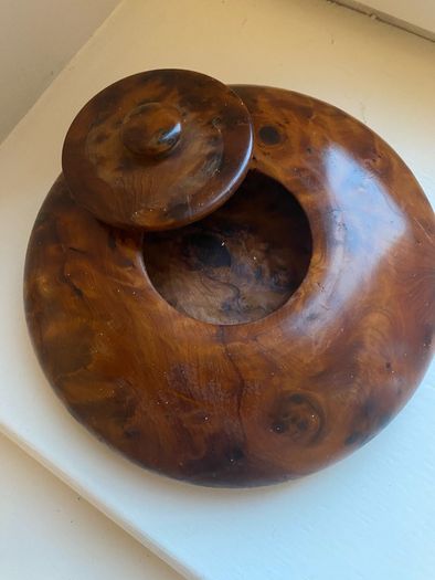 Handcrafted Walnut Jewellery/Trinket Box