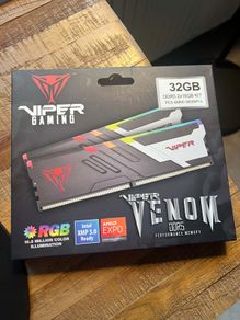 Patriot Viper Venom Rgb Ddr5 32gb (2x16gb) 5600mhz Cl36