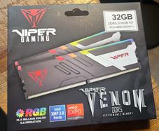 Patriot Viper Venom Rgb Ddr5 32gb (2x16gb) 5600mhz Cl36