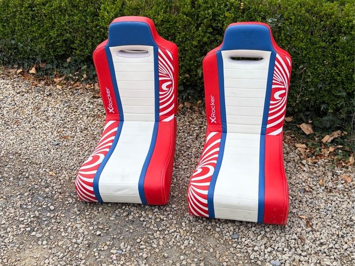 2x Unused Floor Gaming Chairs