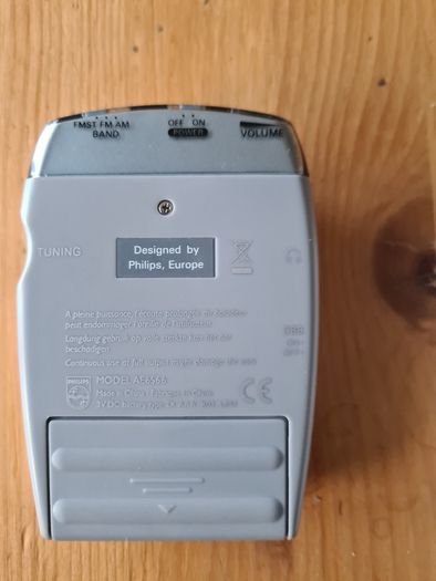 Ryder Cup 2006 Souvenir Philips Radio Complete With Ears Phones And In Perfect Working Order.