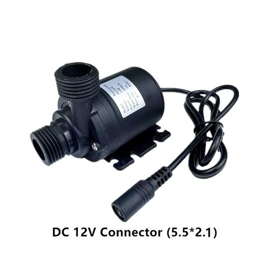 Water Pump 12v High Pressure Ultra Quiet Solar DC 24V Lift 5M 800L/H Brushless Motor Submersible Water Pumps Quick Break Joint