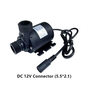 Water Pump 12v High Pressure Ultra Quiet Solar DC 24V Lift 5M 800L/H Brushless Motor Submersible Water Pumps Quick Break Joint