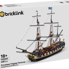 Lego Bricklink Privateer Frigate Fortuna 910059