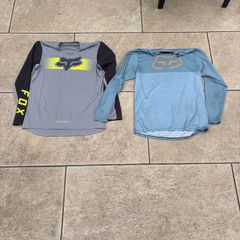 Two fox mountain biking jerseys