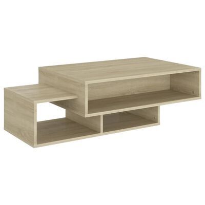 Coffee Table Sonoma Oak 105x55x32 Cm Engineered Wood Multiple Colours Available (free Postage)