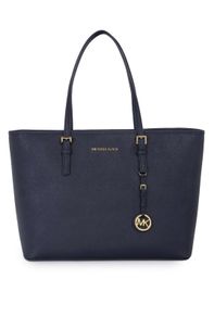 Brand New Michael Kors Jet Set Travel Tote (Navy)