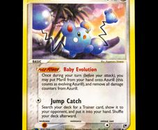 Azurill 31/100 EX Sandstorm Baby Uncommon Pokemon Card 2003 Vintage