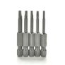 5 Pcs/Set Magnetic Triangle Head Screwdriver Bits S2 Steel 1/4 Hex Shank 50mm hc Image 5