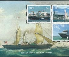 2013 Ireland The Port of Cork Commemorative Stamps Miniature Sheet Mint Never Hinged (MNH)