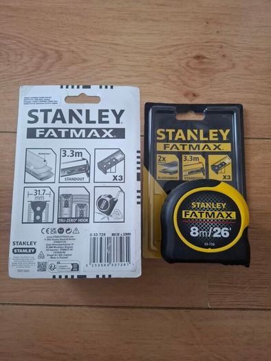Stanley FatMax 8m/26' Tape Measure