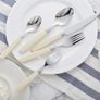 Brand New 16-Piece Stainless Steel Cutlery Set 4-Person Coloured Handles Rustproof Dishwasher Safe Image 2