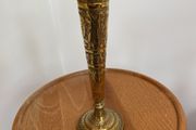 Vase - Brass Etched  (from the 40s)