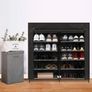 Shoe Rack 7 Tier Canvas,Shoe Cabinet,Shoe Rack Standing for Living Room,Hallway,Shoes Storage Organizer for 36 Pair of Shoes with Dustproof Cover,110cm 115cm 30cm (FREE POSTAGE) Image 3
