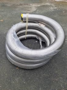 Double Skin Solid Fuel Flexible Flue 150mm X 9M