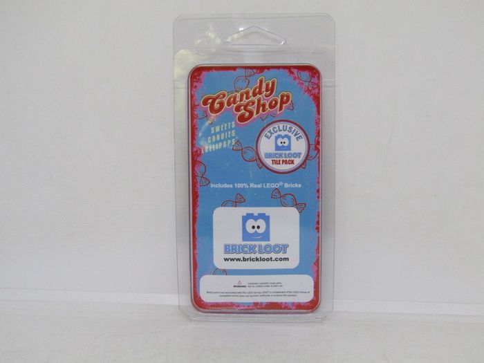 Lego Brick Loot Exclusive Custom Printed Candy Shop Tile Pack New Exclusive RARE AND HARD TO FIND