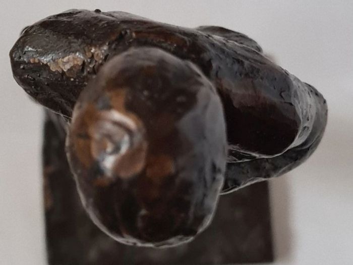 Benedict Joseph Labre Sculpture - Patinated Bronze (Signed)
