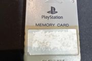 PS1 Memory Card Genuine Original Sony Vintage