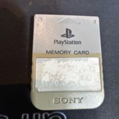 PS1 Memory Card Genuine Original Sony Vintage