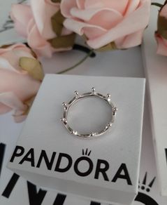 new genuine pandora crown ring