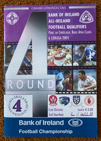 2005 Laois v Derry & Tyrone v Monaghan - Senior Football Championship Round 4 Qualifier Programme