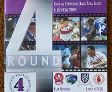 2005 Laois v Derry & Tyrone v Monaghan - Senior Football Championship Round 4 Qualifier Programme