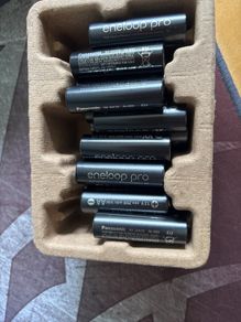 24 Panasonic Eneloop Pro AA 2500 mAh batteries