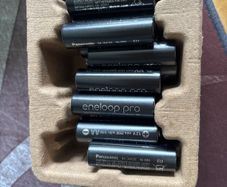 24 Panasonic Eneloop Pro AA 2500 mAh batteries