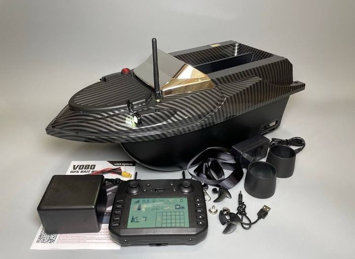 GPS Bait Boat V080 + Battery & Accessories